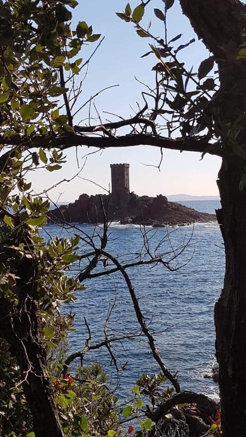 Saint Raphael, Cap Esterel Le Hameau. Vue Mer Exterior photo